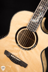 Kevin Ryan "Musashi" Nightingale Grand Soloist - Flamed Swiss Spruce & Spalted Tamarind - NAMM 2025 Acoustic Guitar
