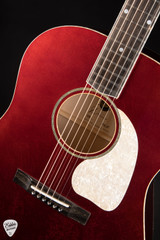 Atkin The Forty Three - J43 Custom - Candy Apple Red - Baked Sitka & Mahogany Acoustic Guitar