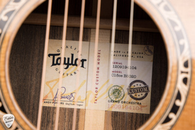Taylor Custom #20 C18ce B5020 Grand Orchestra Torrefied Sitka Spruce/Bocote/NAMM Acoustic Guitar