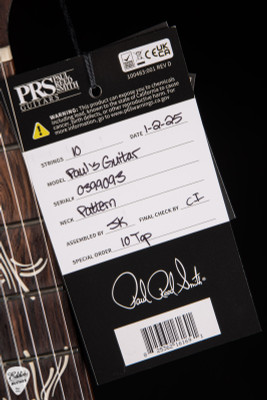 Paul Reed Smith Paul’s Guitar Electric Guitar in Slate Smokeburst