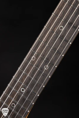 Suhr Modern Black Limba Electric Guitar in Aqua Blue Gradient
