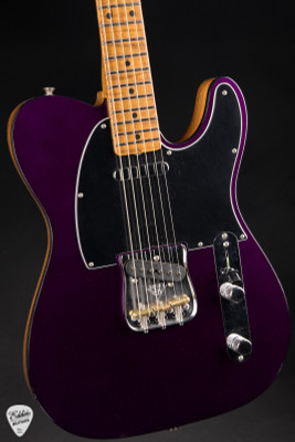 Fender Custom Shop Eddie’s Guitars Exclusive Dealer Select Roasted 1963 Telecaster Closet Classic Electric Guitar in Purple Metallic