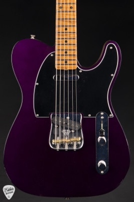 Fender Custom Shop Eddie’s Guitars Exclusive Dealer Select Roasted 1963 Telecaster Closet Classic Electric Guitar in Purple Metallic