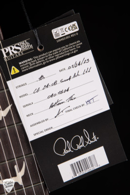 Paul Reed Smith CE 24-08 Swamp Ash Limited Edition Electric Guitar in Satin Pearl White