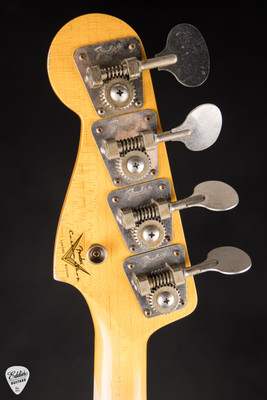 Fender Custom Shop LTD Jazz Bass Heavy Relic Bass Guitar in Aged Pink Paisley