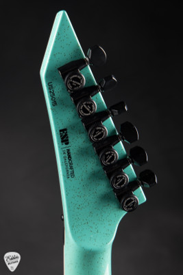 ESP USA V-II FR BH Electric Guitar in Midori Gold Sparkle