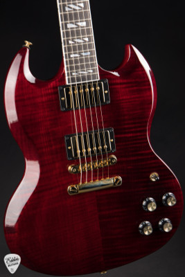 Gibson SG Supreme Electric Guitar in Wine Red 7.7 #235540219