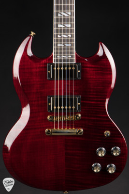 Gibson SG Supreme Electric Guitar in Wine Red 7.7 #235540219