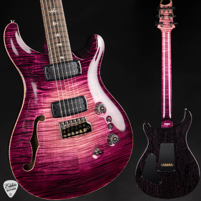 Paul Reed Smith Private Stock #11606 Custom 24/08 Semi-Hollow Curly Maple Electric Guitar in Midnight Orchid Glow