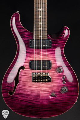 Paul Reed Smith Private Stock #11606 Custom 24/08 Semi-Hollow Curly Maple Electric Guitar in Midnight Orchid Glow