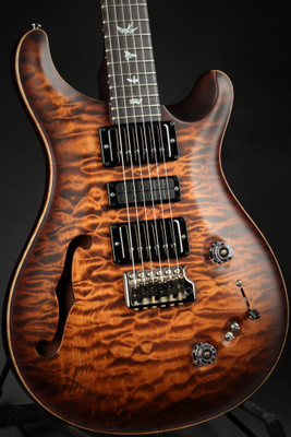Paul Reed Smith Eddie's Guitars Wood Library Special Semi Hollow - Satin Copperhead Burst/African Blackwood Fretboard/FM Neck