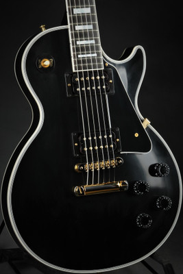 Gibson Custom Shop Les Paul Custom VOS Ebony 9.9 #CS902046