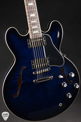 2024 - Gibson ES-335 Figured Custom Color Deep Ocean Burst 8.1