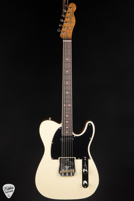 Fender Custom Shop Eddie’s Guitars Exclusive Dealer Select Roasted 1963 Telecaster Closet Classic Electric Guitar Vintage White