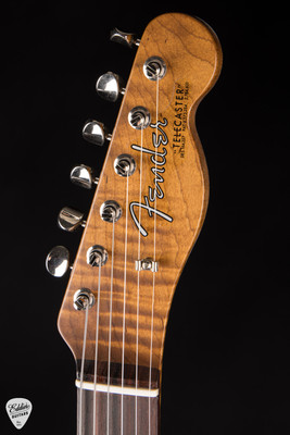 Fender Custom Shop Eddie’s Guitars Exclusive Dealer Select Roasted 1963 Telecaster Closet Classic Electric Guitar Vintage White