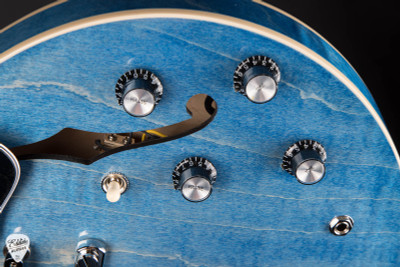 Gibson ES-335 Custom Color Electric Guitar in Ocean Blue 7.14 #231640251