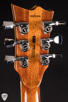 ESP USA Eclipse QM Electric Guitar in Aqua Marine Sunburst