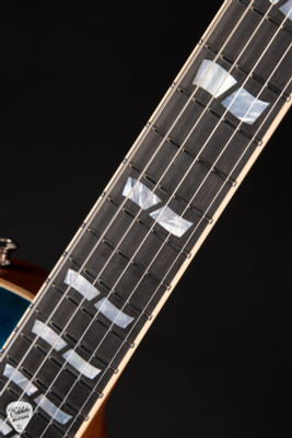 ESP USA Eclipse QM Electric Guitar in Aqua Marine Sunburst