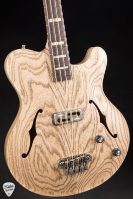 Nik Huber Rietbergen Bass Michael League Signature Prototype Bass Guitar in Natural/NAMM Instrument