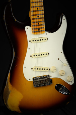 Fender Custom Shop 1959 Strat Heavy Relic Maple - Faded Chocolate 3 Tone Sunburst/2019 FCS Summer Showcase Event