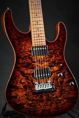Suhr Roasted Modern Burl Maple - Bengal Burst