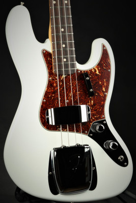 Fender Custom Shop NAMM Limited 1960 Jazz Bass NOS - Olympic White/NAMM Instrument