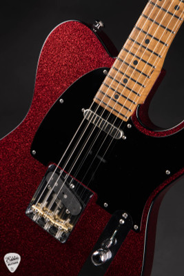 Suhr Eddie’s Guitars Exclusive Roasted Classic T Electric Guitar in Red Sparkle