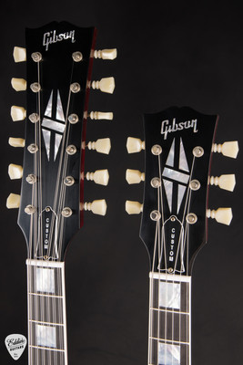 Gibson Custom Shop PSL Mid 60’s EDS-1275 VOS Ebony Fret Board Electric Guitar in Heritage Cherry 11.11 #CS404271
