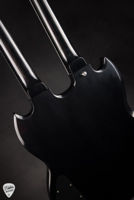 Gibson Custom Shop PSL Mid 60’s EDS-1275 VOS Ebony Fret Board Electric Guitar in Ebony 12.9 #CS404345