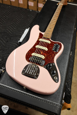 Fender Custom Shop Eddie’s Guitars Exclusive Journeyman Relic® Bass VI Electric Guitar in Shell Pink