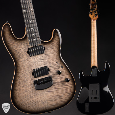 Ernie Ball Music Man Sabre HT Electric Guitar in Blackout