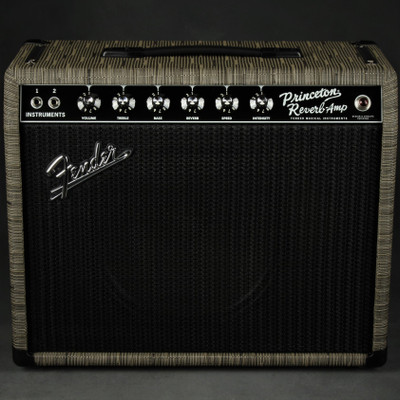 Fender 2019 FSR '65 Princeton Reverb Chilewich Charcoal - 1x12