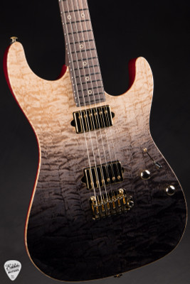 Suhr Standard Indian Rosewood Neck Electric Guitar in Black Gradient