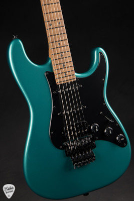 Suhr Eddie’s Guitars Exclusive Custom Classic S Floyd Electric Guitar in Sherwood Green Metallic