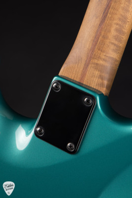 Suhr Eddie’s Guitars Exclusive Custom Classic S Floyd Electric Guitar in Sherwood Green Metallic