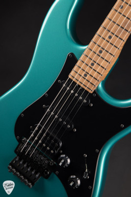Suhr Eddie’s Guitars Exclusive Custom Classic S Floyd Electric Guitar in Sherwood Green Metallic