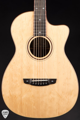 2023 - Goodall Parlor 12 Fret Cutaway - Bearclaw Sitka Spruce & Macassar Ebony Acoustic Guitar