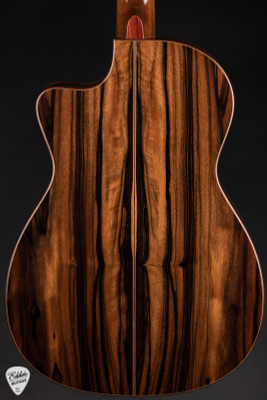 2023 - Goodall Parlor 12 Fret Cutaway - Bearclaw Sitka Spruce & Macassar Ebony Acoustic Guitar