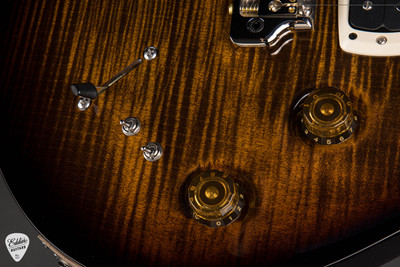 Paul Reed Smith Modern Eagle V Electric Guitar in Black Gold Wraparound Burst