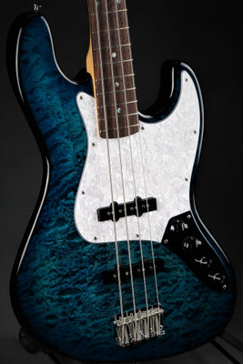Suhr Classic J - Aqua Blue Burst/2017