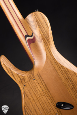 Fodera Mini MG/Crescent 4 Elite One Off Build Bass Guitar in Mystic Dream