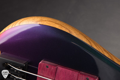Fodera Mini MG/Crescent 4 Elite One Off Build Bass Guitar in Mystic Dream