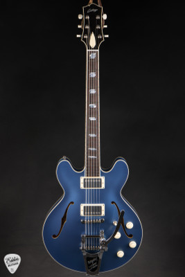 Collings I-35 LC Deluxe Aged Custom Inlay/ThroBaks – Pelham Blue Electric Guitar