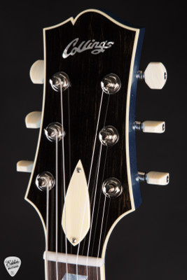 Collings I-35 LC Deluxe Aged Custom Inlay/ThroBaks – Pelham Blue Electric Guitar