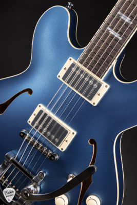 Collings I-35 LC Deluxe Aged Custom Inlay/ThroBaks – Pelham Blue Electric Guitar