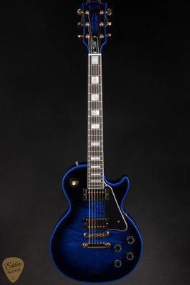 Gibson Custom Shop Made 2 Measure Les Paul Custom Figured Blue