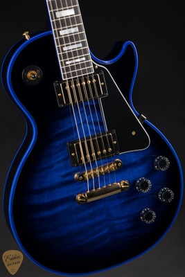 Gibson Custom Shop Made 2 Measure Les Paul Custom Figured Blue