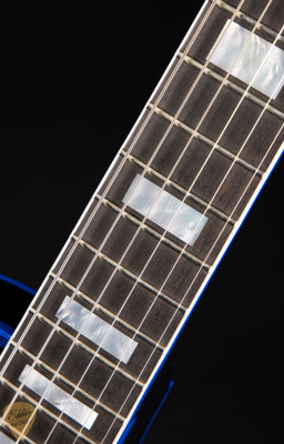 Gibson Custom Shop Made 2 Measure Les Paul Custom Figured Blue Widow Electric Guitar