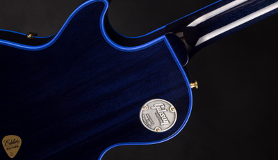Gibson Custom Shop Made 2 Measure Les Paul Custom Figured Blue Widow Electric Guitar