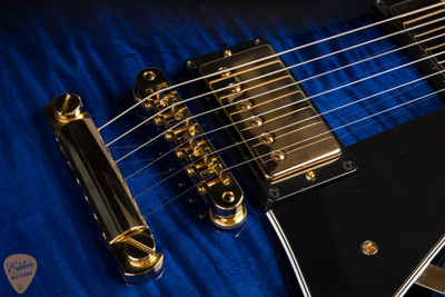 Gibson Custom Shop Made 2 Measure Les Paul Custom Figured Blue